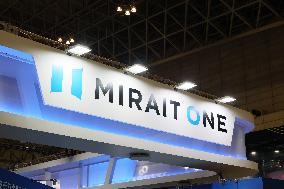 Mirait One signboard and logo